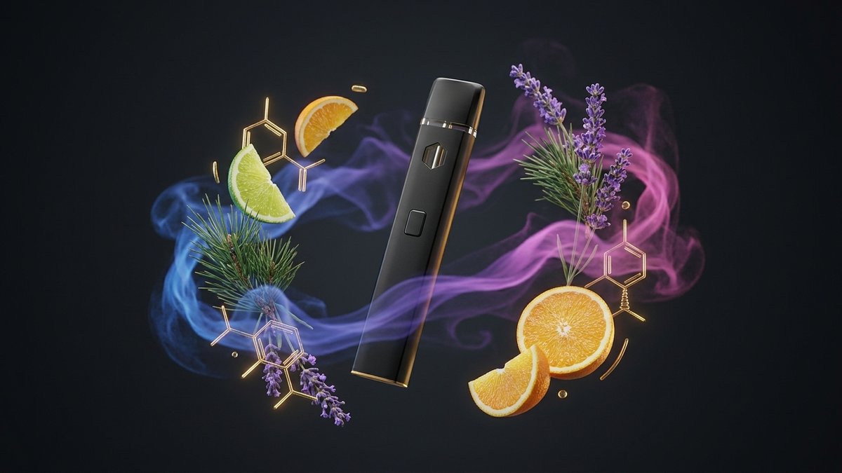 Terpeny a jejich využití v HCT a HHC vapech