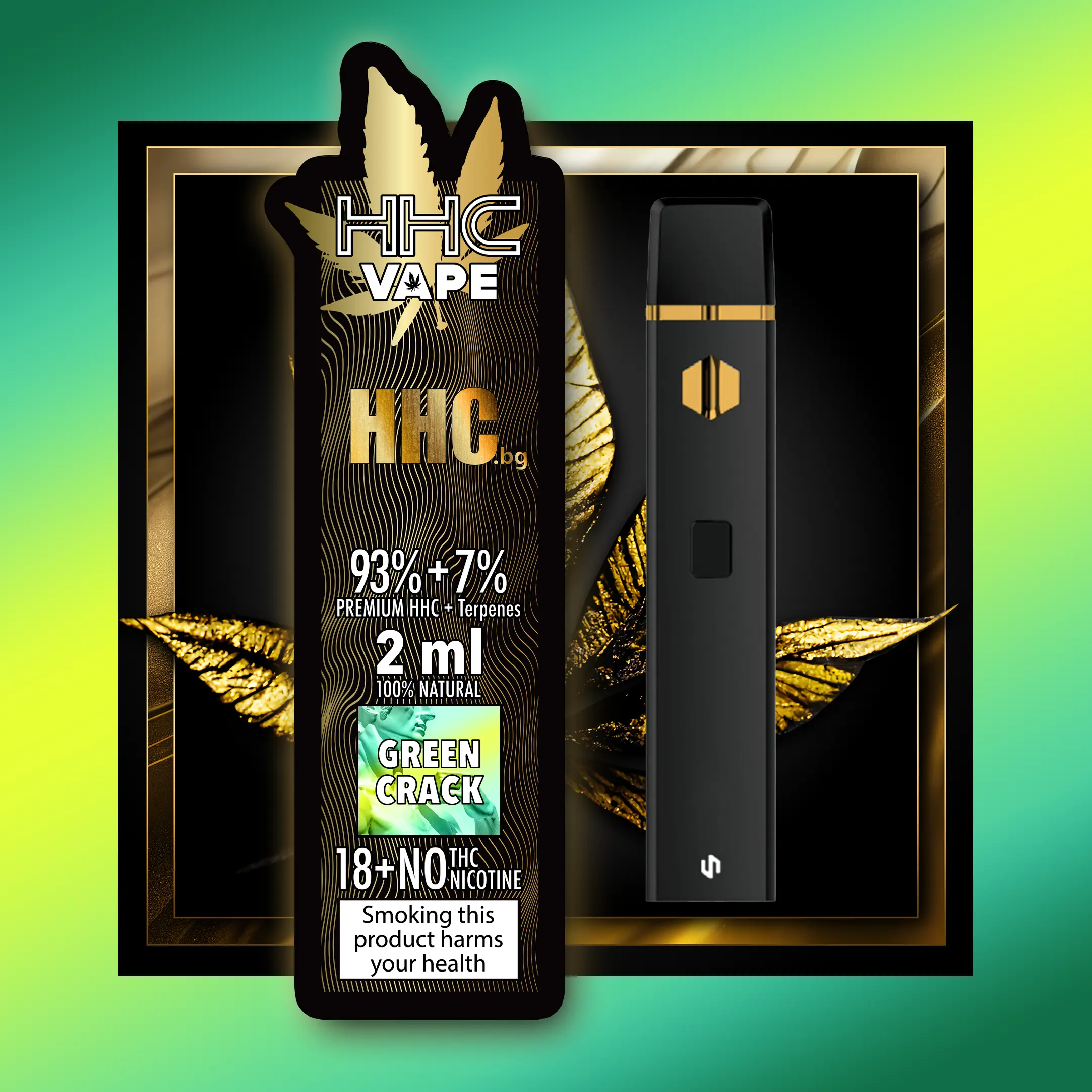 Blue Dream H4CBD Prémiový Vape - 2.00 ml. H4CBD