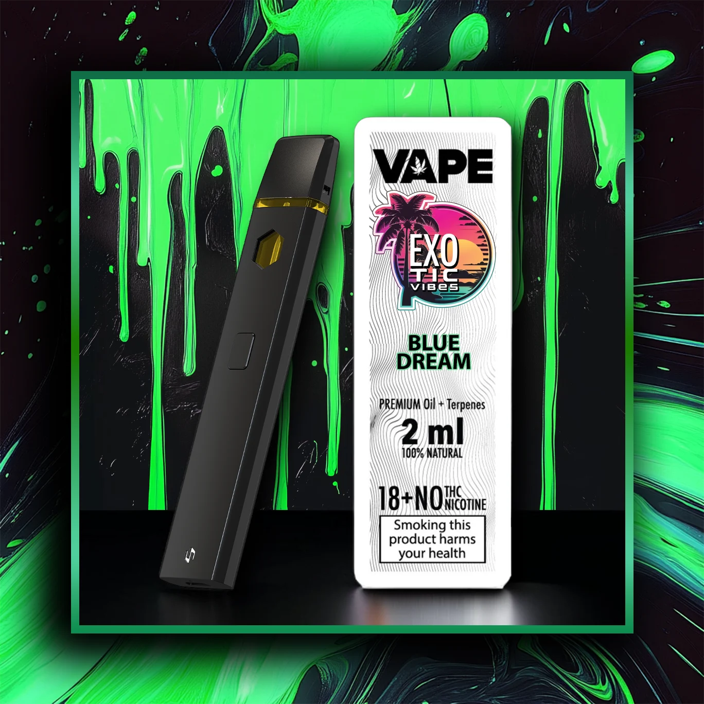 Blue Dream HHC Prémiový Vape - 2.00 ml. HHC