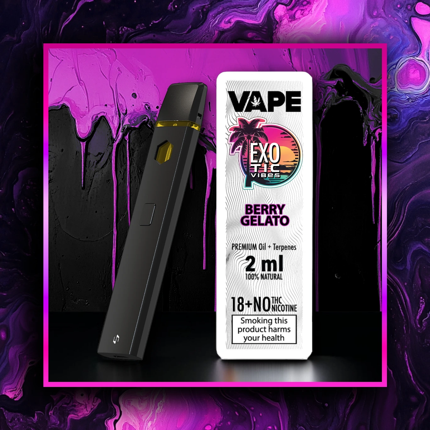 Berry Gelato H4CBD 2.0 - 2.00 ml. H4CBD